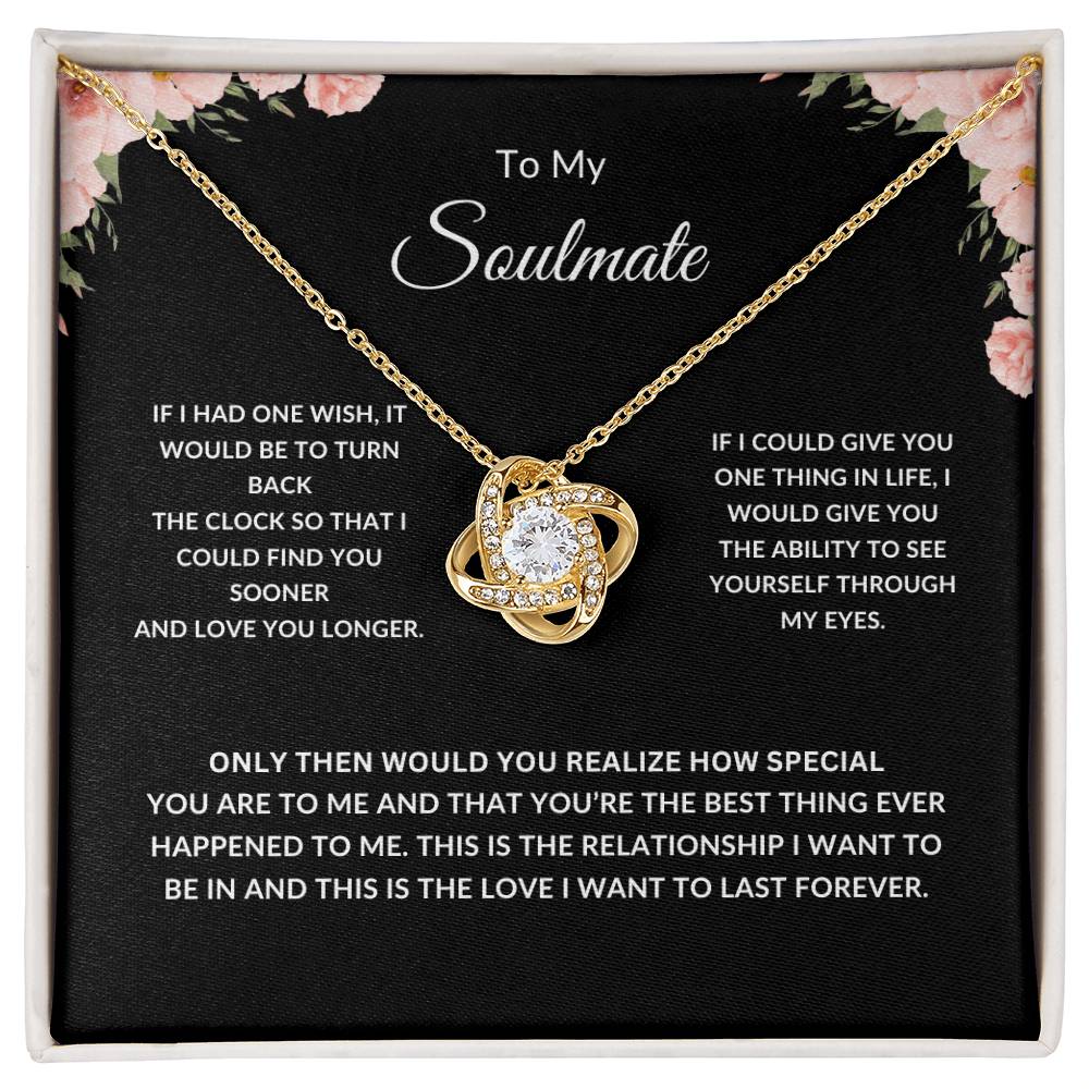 To My Soulmate Necklace