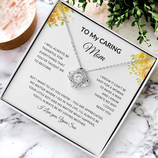 To My Mom | Love Knot Necklace