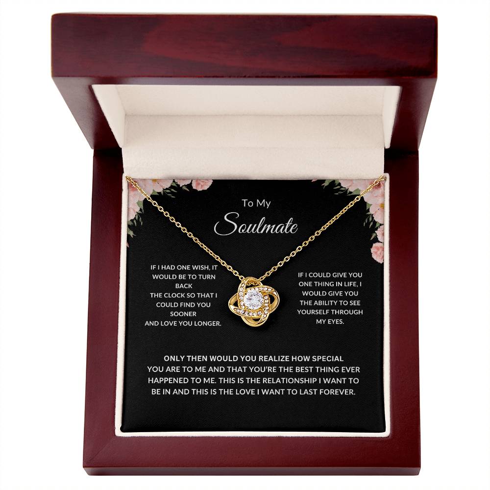 To My Soulmate Necklace