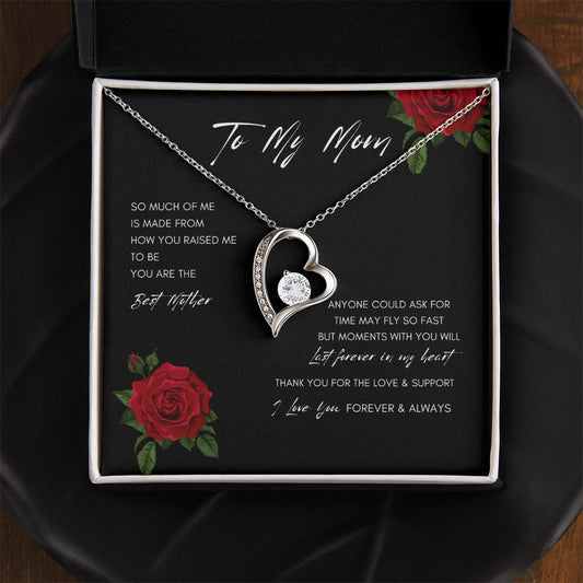 To My Mom | Forever Heart Necklace