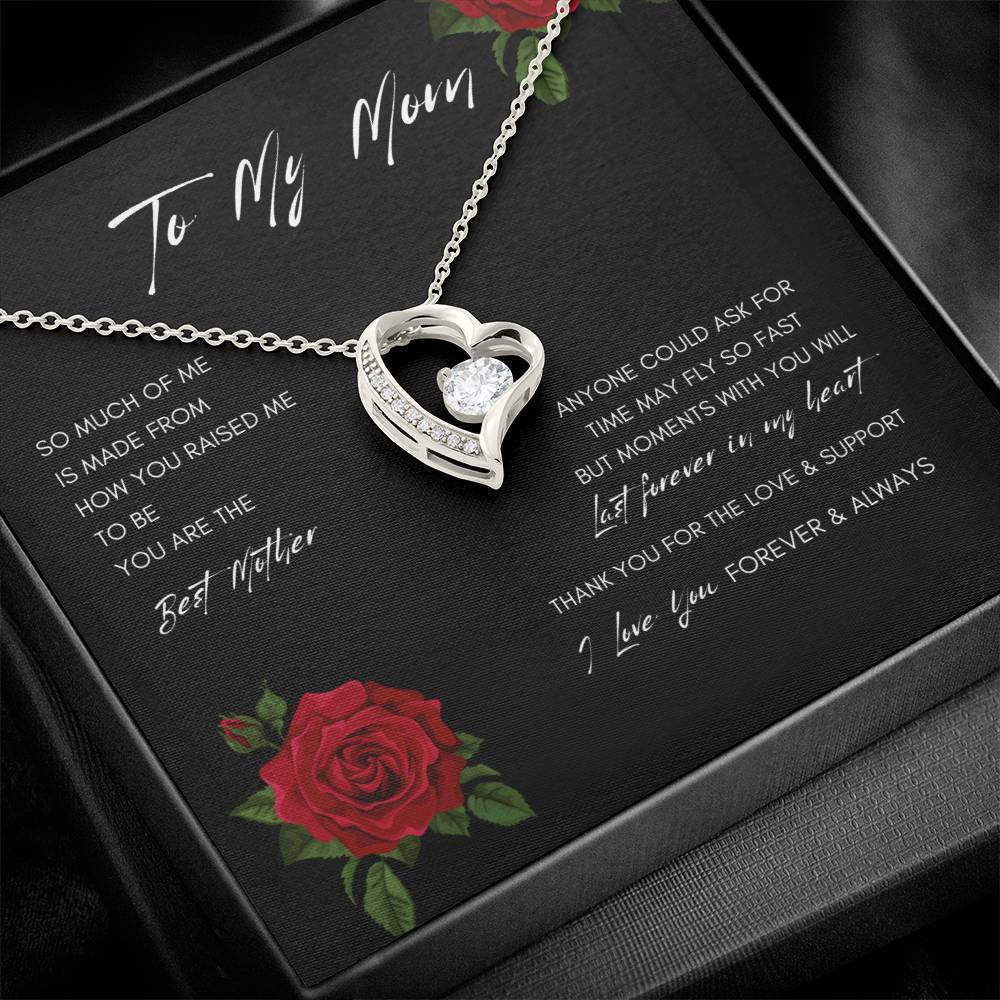 To My Mom | Forever Heart Necklace