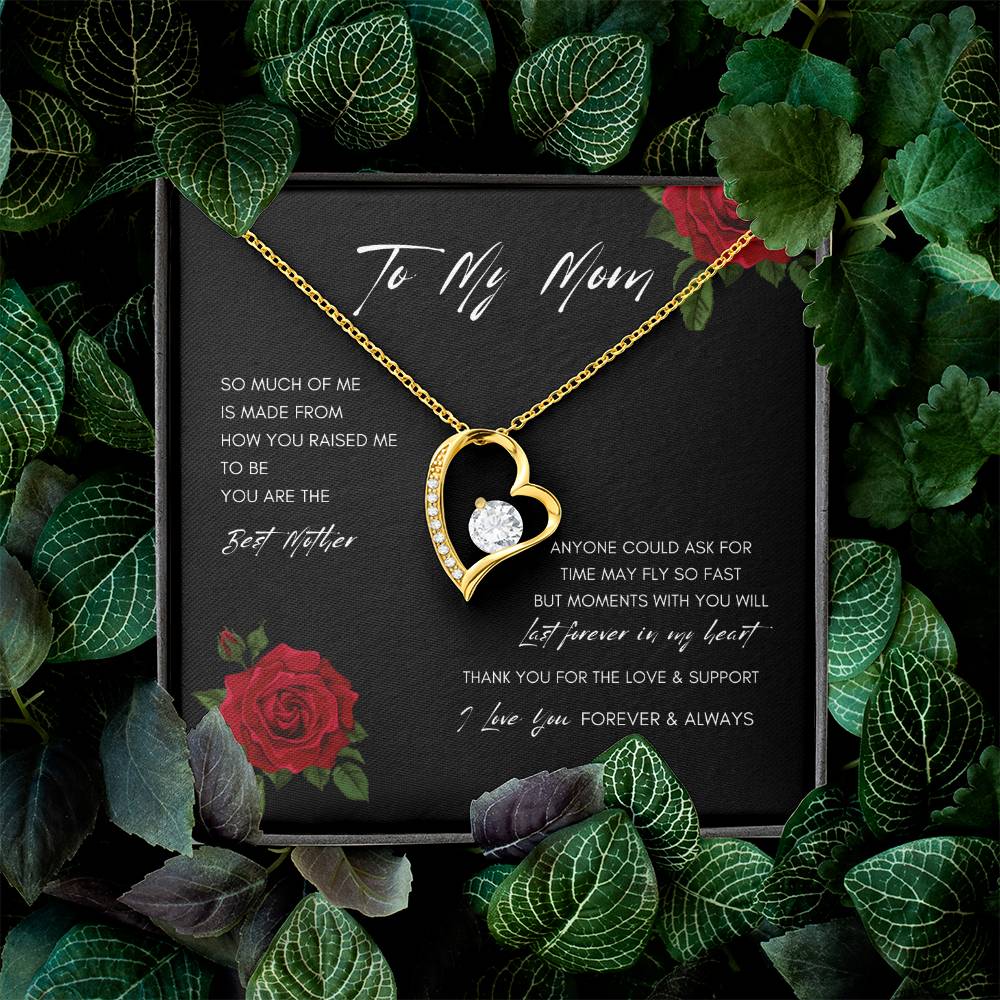 To My Mom | Forever Heart Necklace