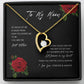 To My Mom | Forever Heart Necklace